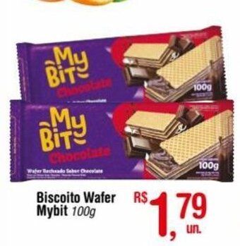 Fort Atacadista Biscoito Wafer Mybit 100g oferta