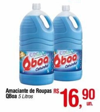 Fort Atacadista Amaciante de roupas Qboa 5L oferta