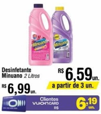 Fort Atacadista Desinfetante Minuano 2L oferta