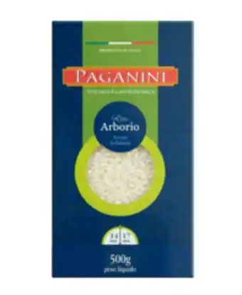 Supermercados Mundial Arroz paganini arbóreo 500g oferta