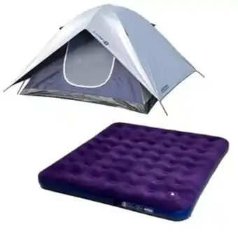 Lojas TaQi Kit barraca iglu luna e colchão de ar inflável king size mor oferta