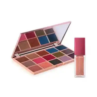 Eudora Combo crystal: palette de sombras + gloss topázio oferta