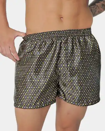 Cueca samba canção geométrico veja preto