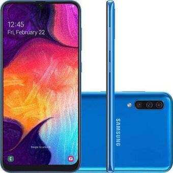 Gazin Smartphone samsung galaxy a50 6.4" octa core 64gb 4gb câmera tripla oferta