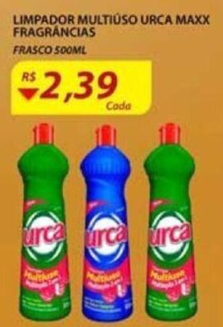 Assaí Atacadista Limpador Multiuso Urca Maxx Frag. 500ml oferta