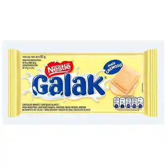 Chocolate galak branco 80g