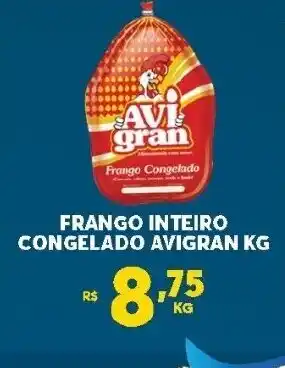 Atacadão Centro Sul Frango Inteiro congelado Avigran 1kg oferta