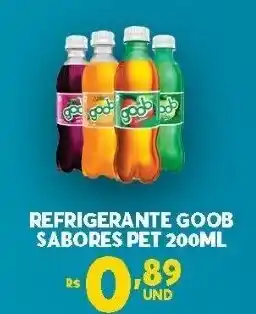 Atacadão Centro Sul Refrigerante Goob Sabores Pet 200ml oferta