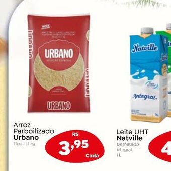 Novo Atacarejo Arroz parbolizado oferta