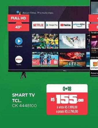Smart tv tcl