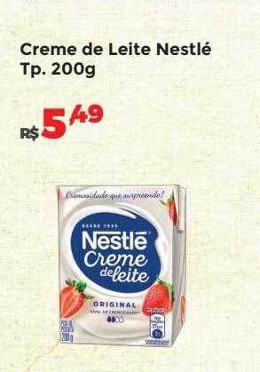 Villarreal Supermercados Creme de leite nestlé tp. oferta