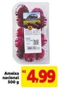 Extra Supermercado Ameixa Nacional 500g oferta