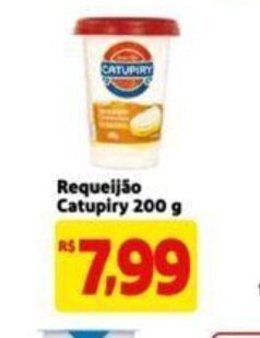 Extra Supermercado Requeijao Catupiry 200g oferta