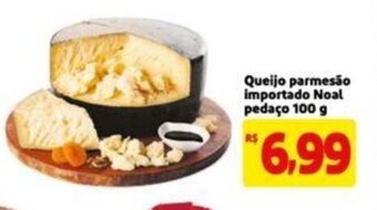 Extra Supermercado Queijo Parmesao Importado Noal pedaco 100g oferta