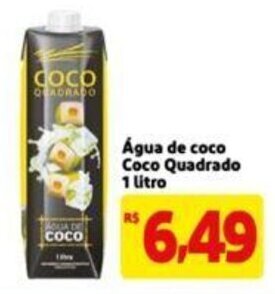 Extra Supermercado Agua de Coco Coco Quadrado 1L oferta