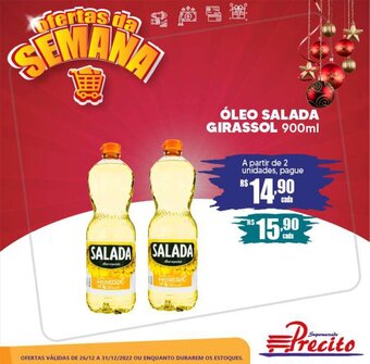 Oleo Salada Girassol 900ml