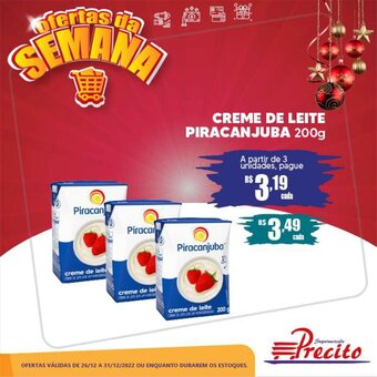 Creme de Leite Piracanjuba 200g