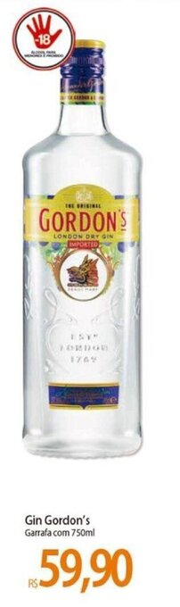 Gin Gordon's 750ml