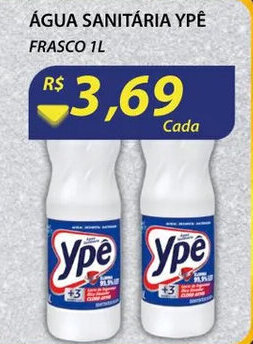 Assaí Atacadista Agua Sanitaria Ype Frasco 1L oferta
