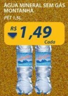 Assaí Atacadista Agua Mineral Sem Gas Montanha 1.5L oferta