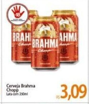 Atacadão Cerveja Brahma Chopp 350ml oferta