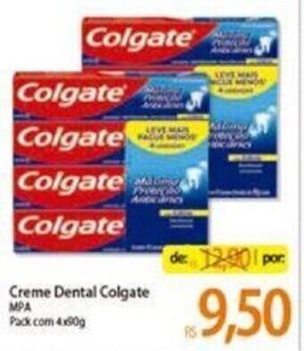 Atacadão Creme Dental Colgate MPA 4x90g oferta