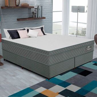 Colchão cama box gazin molas ensacadas king size 193x203 fortaleza
