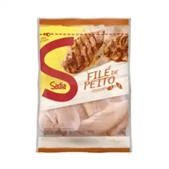 Supermercados Pague Menos Filé de peito de frango sadia congelado 1kg oferta