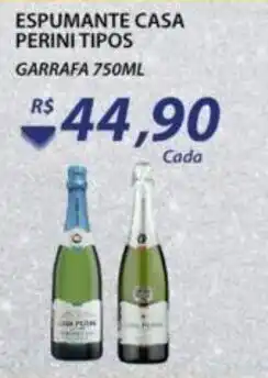 Assaí Atacadista Espumante Casa Perini tipos 750ml oferta