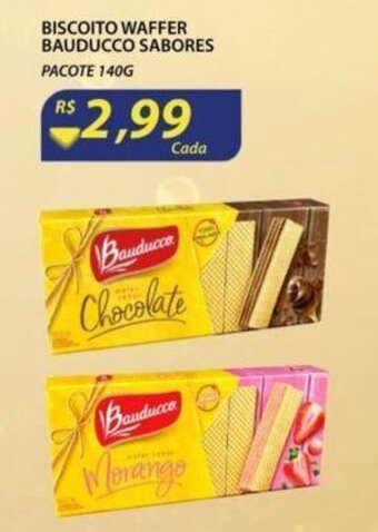 Assaí Atacadista Biscoito Waffer Bauducco 140g oferta