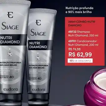 Eudora Shampoo nutri diamond oferta