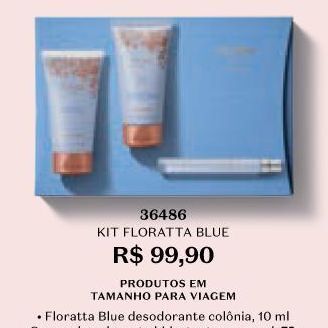 O Boticário Kit floratta blue oferta