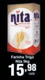 Rossi Supermercado Farinha Trigo Nita 5kg oferta
