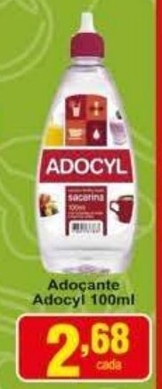 Rossi Supermercado Adocante Adocyl 100ml oferta