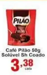 Rossi Supermercado Cafe Pilao 50g Soluvel Sh Coado oferta
