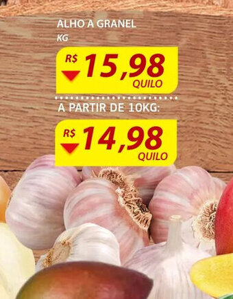 Assaí Atacadista Alho a granel 1kg oferta
