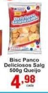 Rossi Supermercado Bisc Panco Deliciosos Salg 500g Queijo oferta