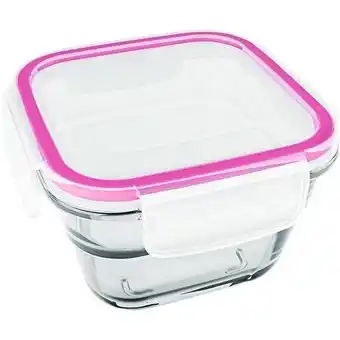 Pote hermético quadrado facilita mais 500ml