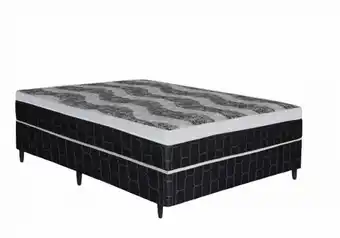 Zema Cama box conjugado umaflex native 138x188x46 - casal oferta