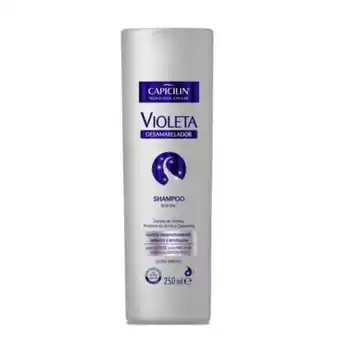 Shampoo capicilin violeta desamarelador embalagem 250ml