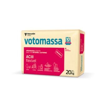 Leroy Merlin Argamassa aciii interno e externo branco 20kg votoran oferta