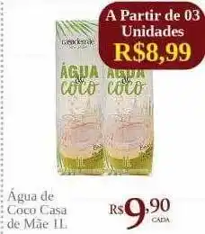 Royal Supermercados Água de coco casa de mãe oferta