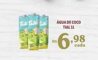 Bahamas Supermercados Água de coco oferta