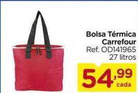 Carrefour Bolsa térmica carrefour oferta