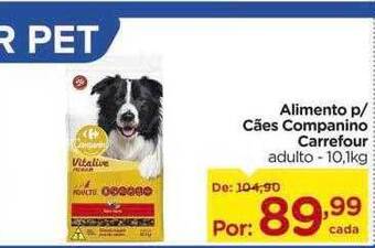 Carrefour Alimento p-cães companino carrefour oferta