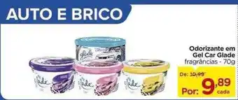 Carrefour Odorizante em gel car glade oferta
