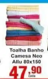 Toalha Banho Camesa Neo Allu 70x150