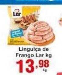 Rossi Supermercado Linguica de Frango Lar 1kg oferta