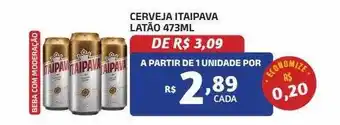 Bahamas Mix Cerveja itaipava latão oferta