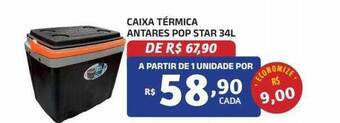 Caixa térmica antares pop star 34l